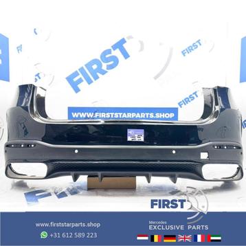 W167 GLE 63 AMG ACHTERBUMPER A1678851103 A1678858205 ZWART W beschikbaar voor biedingen