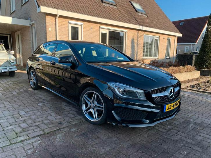 Mercedes-Benz CLA 1.6 Cla180 90KW Sh.br. 7G-DCT 2016 Zwart, Auto's, Mercedes-Benz, Particulier, CLA, ABS, Airbags, Airconditioning