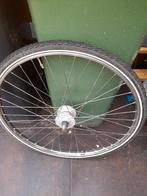 Voorwiel met naafdynamo "28 inch ( rvs ), Fietsen en Brommers, Fietsonderdelen, Ophalen, Gebruikt, Algemeen, Wiel