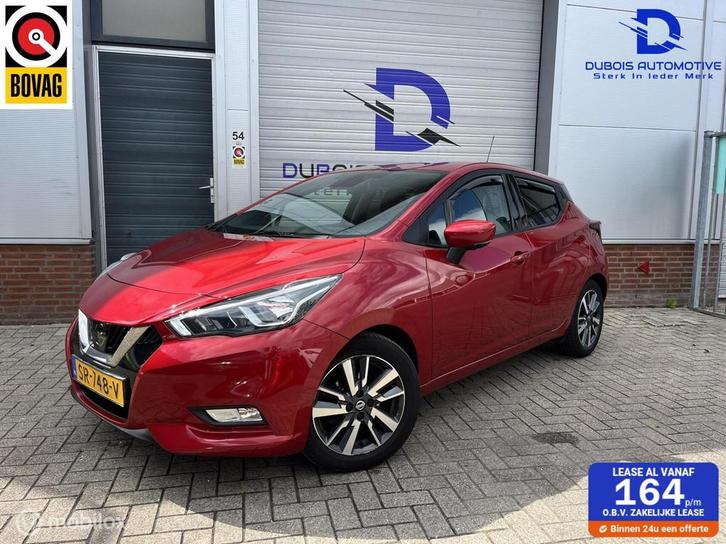 Nissan Micra 0.9 IG-T N-Connecta|NAP|CAMERA|CRUISE|CLIM|BOSE, Auto's, Nissan, Bedrijf, Te koop, Micra, 360° camera, ABS, Achteruitrijcamera