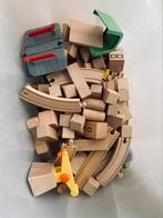 Houten treinbaan Ikea Lillabo en blokken, Kinderen en Baby's, Speelgoed | Houten speelgoed, Overige typen, Gebruikt, Ophalen of Verzenden