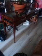 Italiaanse vitrine kast met houten spijkers, Antiek en Kunst, Ophalen of Verzenden