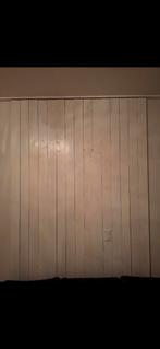 Steigerhouten Planken - Wit Geschilderd, Doe-het-zelf en Verbouw, Hout en Planken, Gebruikt, 25 tot 50 mm, Ophalen of Verzenden