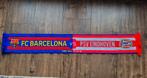 FC BARCELONA - PSV EINDHOVEN sjaal, Verzamelen, Ophalen of Verzenden, Zo goed als nieuw, PSV, Vaantje of Sjaal