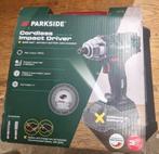 Parkside slagschroevendraaier 20v nieuw, Ophalen of Verzenden, Nieuw, Boor- en Schroefmachine