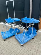 2 schoonmaak werkwagens Numatic, Ophalen of Verzenden