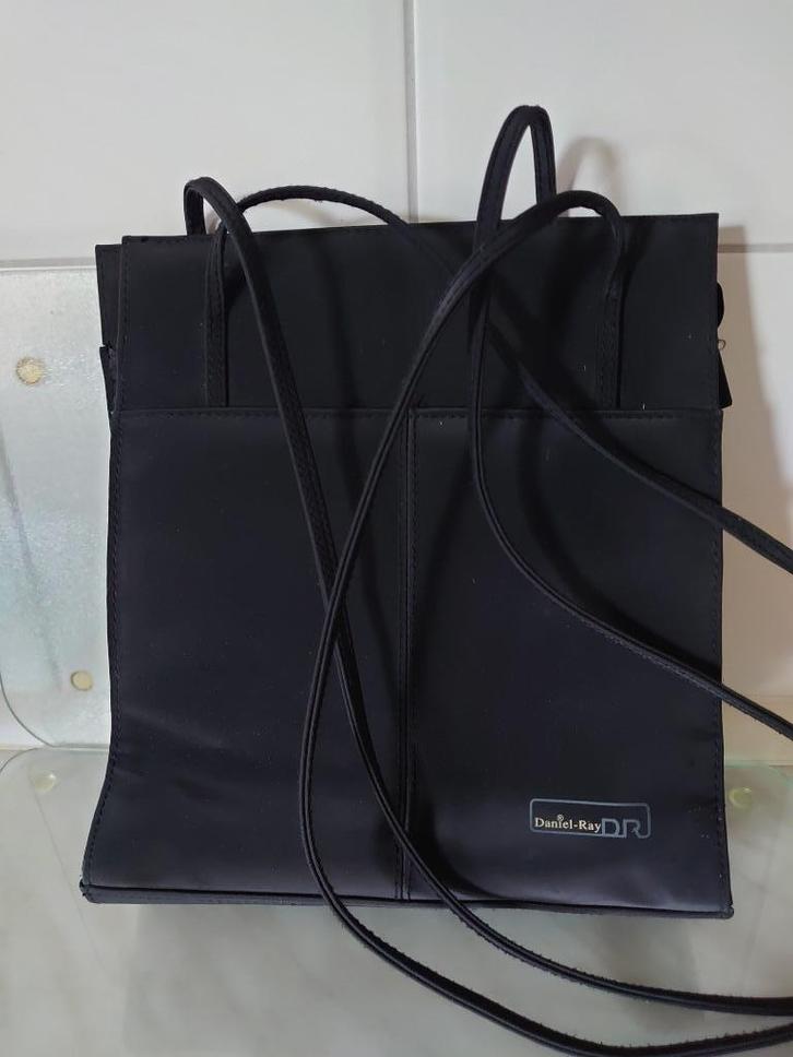 schoudertas Daniel Ray, Sieraden, Tassen en Uiterlijk, Tassen | Schoudertassen, Zo goed als nieuw, Zwart, Ophalen of Verzenden