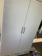 Kledingkast Hoogglans Wit van Babypark, Kinderen en Baby's, Kinderkamer | Commodes en Kasten, Ophalen, Gebruikt, Kast, 50 tot 70 cm