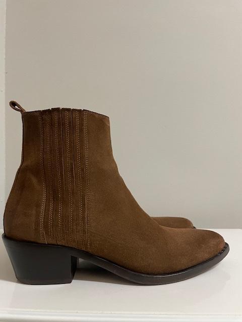 Sartore enkellaarsjes, Kleding | Dames, Schoenen, Zo goed als nieuw, Lage of Enkellaarzen, Overige kleuren, Ophalen of Verzenden