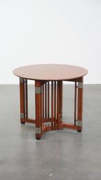 Mooie ronde Art Deco Schuitema design bijzet/ salontafel, Huis en Inrichting, Ophalen, Gebruikt, 50 tot 100 cm, 50 tot 75 cm