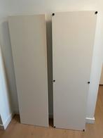 Ikea Nordli bovenblad en plint 160x47 cm wit, Ophalen, 150 tot 200 cm, Zo goed als nieuw, Minder dan 100 cm