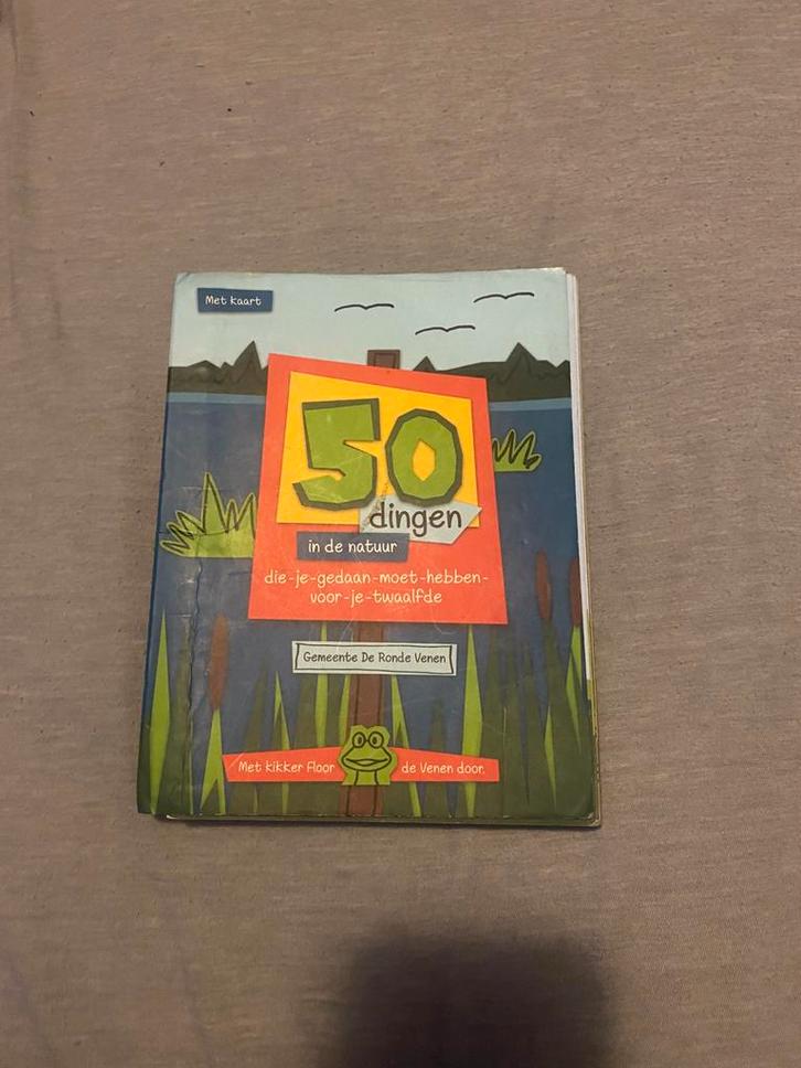 50 dingen in de natuur, Boeken, Prentenboeken en Plaatjesalbums, Zo goed als nieuw, Ophalen of Verzenden