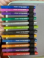 Uhuhu Glitter markers, Hobby en Vrije tijd, Tekenen, Ophalen of Verzenden, Zo goed als nieuw, Potlood of Stift