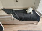 Flexa Bed Whitewash met Lades & Uitvalbeschermer, Ophalen, Gebruikt, 70 tot 85 cm, Lattenbodem