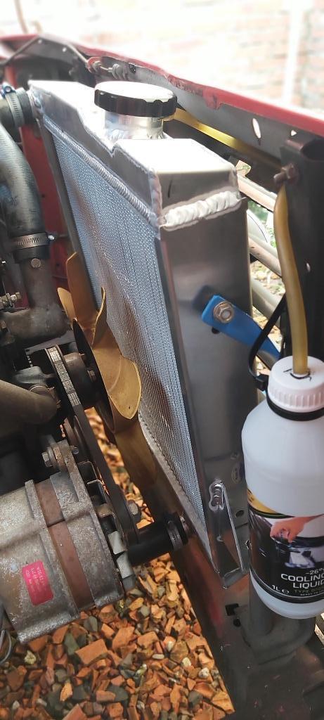 Aluminium radiateur Ford Transit MK1/2, Auto-onderdelen, Overige Auto-onderdelen, Ford, Oldtimer onderdelen, Nieuw, Ophalen of Verzenden