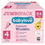 Babylove Luiers Premium Maat 4 Maxi, (8-14 kg), 84 st, Nieuw, Overige merken, Overige typen, Verzenden