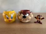 2 leuke vintage Loony Tunes kinderbekers, Ophalen of Verzenden, Overige figuren, Zo goed als nieuw, Servies