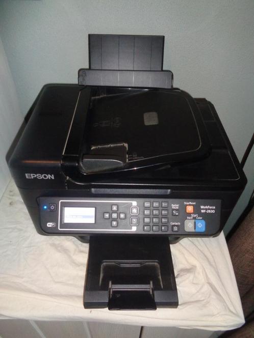 Epson inktjet -laser  printer WF-2630, Computers en Software, Printers, Zo goed als nieuw, Printer, Inkjetprinter, Faxen, Kleur printen