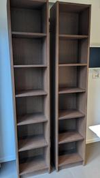 2x boekenkast Ikea Billy essenfineer, Huis en Inrichting, Ophalen, Minder dan 50 cm, Gebruikt, 200 cm of meer