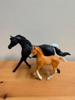 Schleich Arabian hengst + veulen 13981 & 13984, Ophalen of Verzenden, Zo goed als nieuw