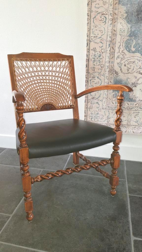 Museumstoeltje 'De Ondergaande Zon', Antiek en Kunst, Antiek | Meubels | Stoelen en Banken, Ophalen