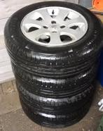 Lichtmetalen velgen 15 inch goede banden Peugeot/Citroën, Ophalen, Gebruikt, 15 inch, Banden en Velgen