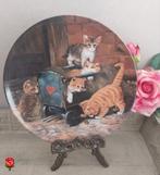 Wolfgang Kaiser "Die Spielkameraden" sierbord 1991, Ophalen of Verzenden