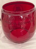 Lampenglas rood, Ophalen