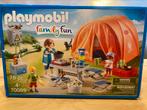 Playmobil Family Fun - kamperen / tent - 70089, Ophalen of Verzenden, Zo goed als nieuw