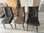 6 eetkamerstoelen De Bommel, Ophalen, Overige materialen, Gebruikt, Grijs