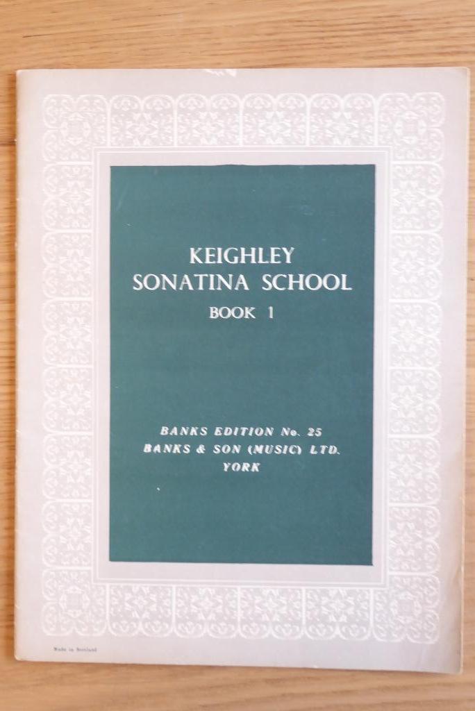 piano KEIGHLEY Sonatina School Book 1, Muziek en Instrumenten, Bladmuziek, Gebruikt, Les of Cursus, Klassiek, Piano, Verzenden