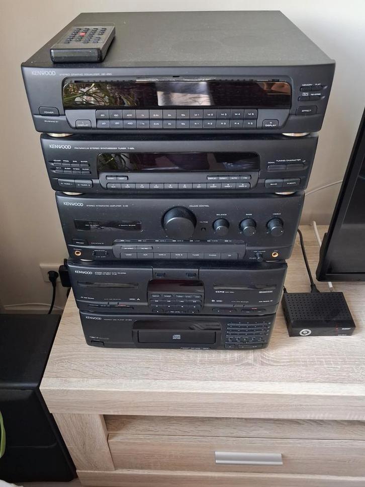 Kenwood Stereo Set - Complete Set, Audio, Tv en Foto, Stereo-sets, Gebruikt, Cassettedeck, Cd-speler, Tuner of Radio, Losse componenten