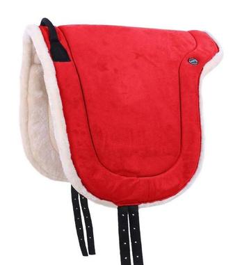Rode QHP Barebackpad IZGS BBP Rijsjabrak beschikbaar voor biedingen