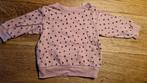 Roze trui met stippen maat 68, Gebruikt, H&M, Ophalen of Verzenden, Truitje of Vestje