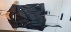 Bodywarmer/gilet (leer), Ophalen of Verzenden, Zo goed als nieuw, Zwart