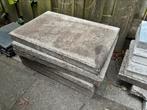 Zes betonnen tegels 60x40cm, Tuin en Terras, Ophalen, Gebruikt, 10 m² of meer, Beton