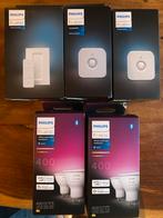 Philips Hue Set: Dimmer, Sensoren & Lampen, Huis en Inrichting, Lampen | Overige, Ophalen of Verzenden, Zo goed als nieuw