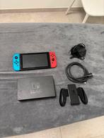Nintendo Switch, Spelcomputers en Games, Spelcomputers | Nintendo Switch, Verzenden, Met 2 controllers, Switch Original, Gebruikt