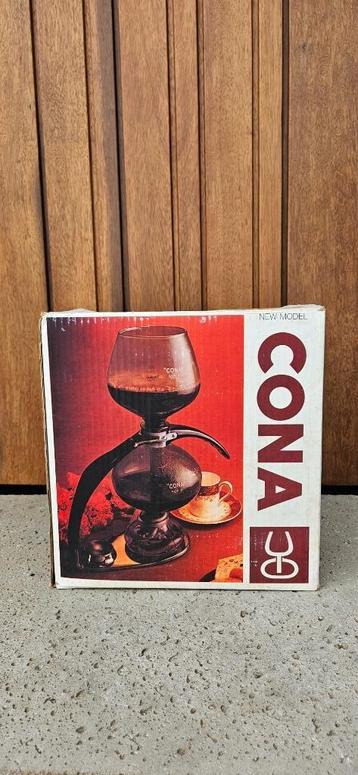 Cona glazen koffiezet apparaat – Model D beschikbaar voor biedingen