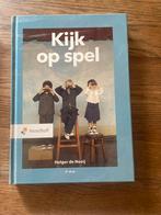 Kijk op Spel - Holger de Nooij, Ophalen of Verzenden, Gelezen, Overige niveaus, Nederlands