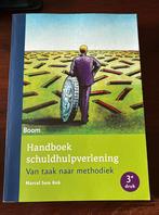 Handboek Schuldhulpverlening Marcel Kok Van taak naar method, Boeken, Ophalen of Verzenden, Zo goed als nieuw, HBO, Marcel Kok