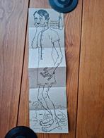 spotprent wereldoorlog 2, Ophalen of Verzenden, Gebruikt