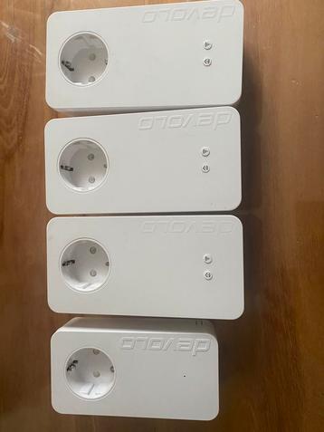 Devolo dLAN1200+ Wifi ac set. 1 hoofd en 3 wifi adapters. beschikbaar voor biedingen
