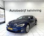 Tesla motors Model S 75 Base, Auto's, Automaat, Parkeerassistent, Gebruikt, Blauw