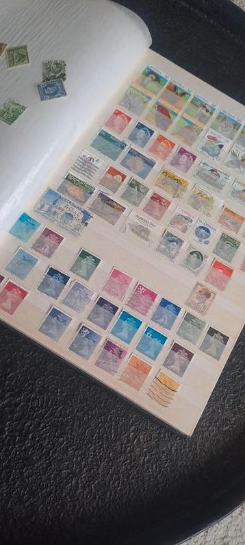 Verzameling postzegels. Wereldwijd
