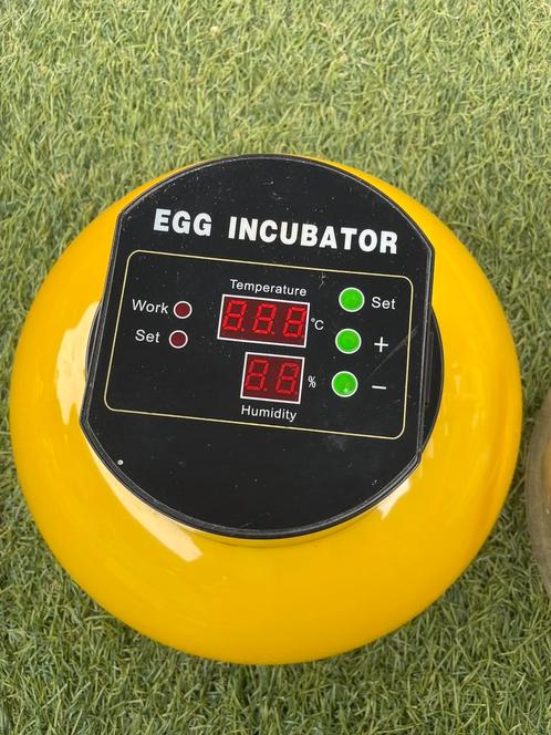 Broedmachine automatisch temperatuur en luchtvochtigheid, Dieren en Toebehoren, Pluimvee | Toebehoren, Zo goed als nieuw, Broedmachine