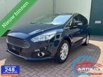 Te koop: Ford S-Max 2.0 EcoBoost Automaat – Bouwjaar 2016, Auto's, Ford, Gebruikt, Lichtsensor, Leder, Bedrijf