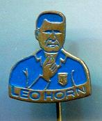 Leo Horn blauw/koper voetbal scheidsrechter speldje ( Z_208), Verzamelen, Ophalen of Verzenden, Nieuw, Sport, Speldje of Pin