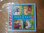 4 puzzels met 4-6-9-16 stukjes, Ophalen of Verzenden, Zo goed als nieuw
