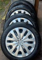 Goodyear UltraGrip 8 Winterbanden 155/65R14 + Wieldoppen, Auto-onderdelen, Banden en Velgen, Ophalen, 14 inch, Gebruikt, 155 mm